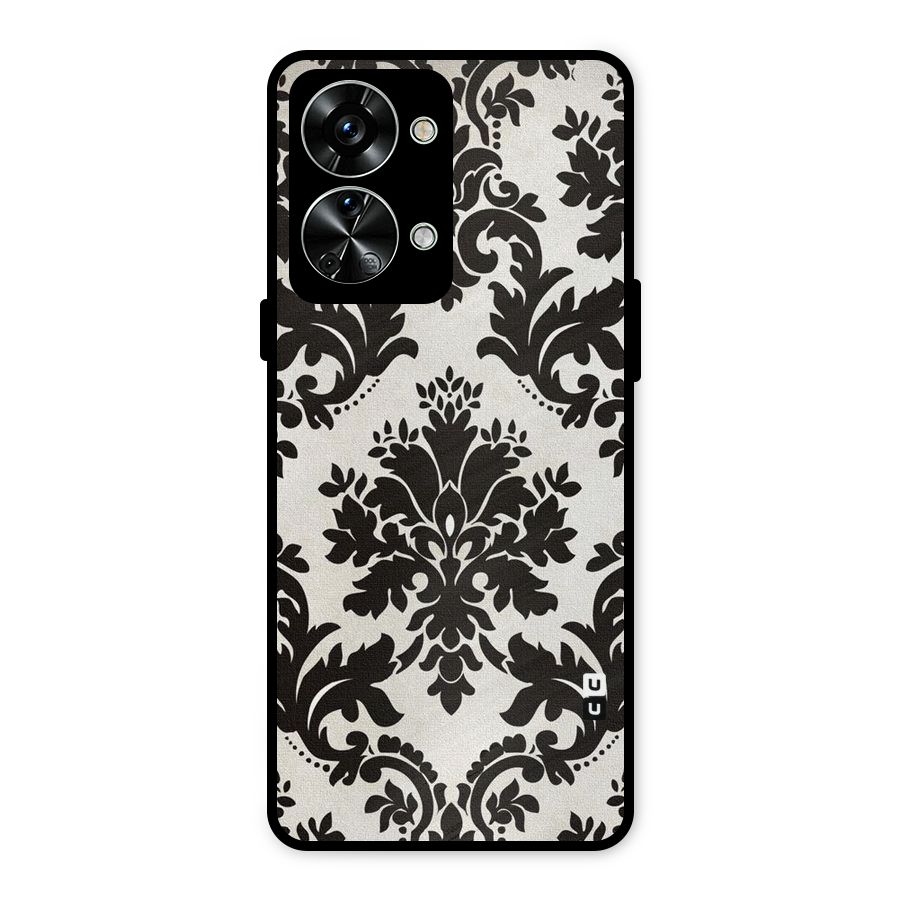 Black Beauty Metal Back Case for OnePlus Nord 2T