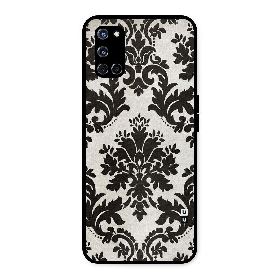 Black Beauty Metal Back Case for Oppo A52