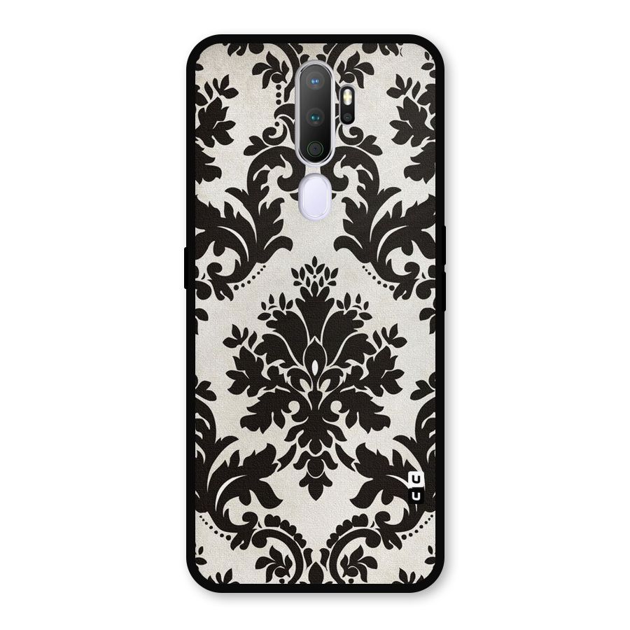 Black Beauty Metal Back Case for Oppo A5 (2020)