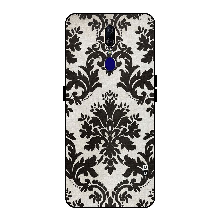 Black Beauty Metal Back Case for Oppo F11
