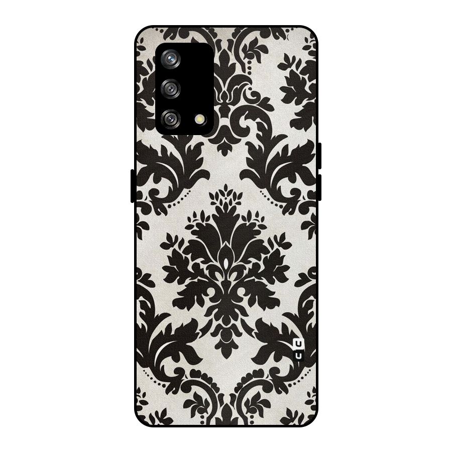 Black Beauty Metal Back Case for Oppo F19