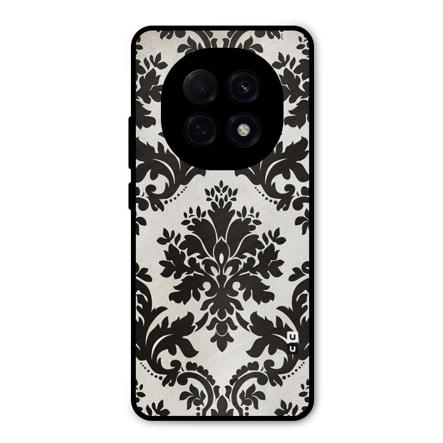Black Beauty Metal Back Case for Oppo F29 Pro