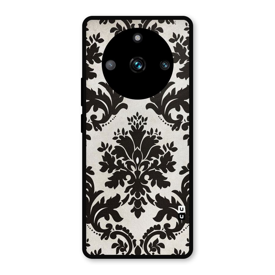 Black Beauty Metal Back Case for Realme 11 Pro