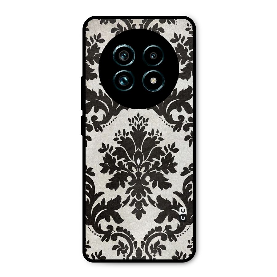 Black Beauty Metal Back Case for Realme 13 Pro Plus