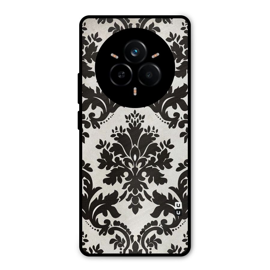 Black Beauty Metal Back Case for Realme 14 Pro Plus