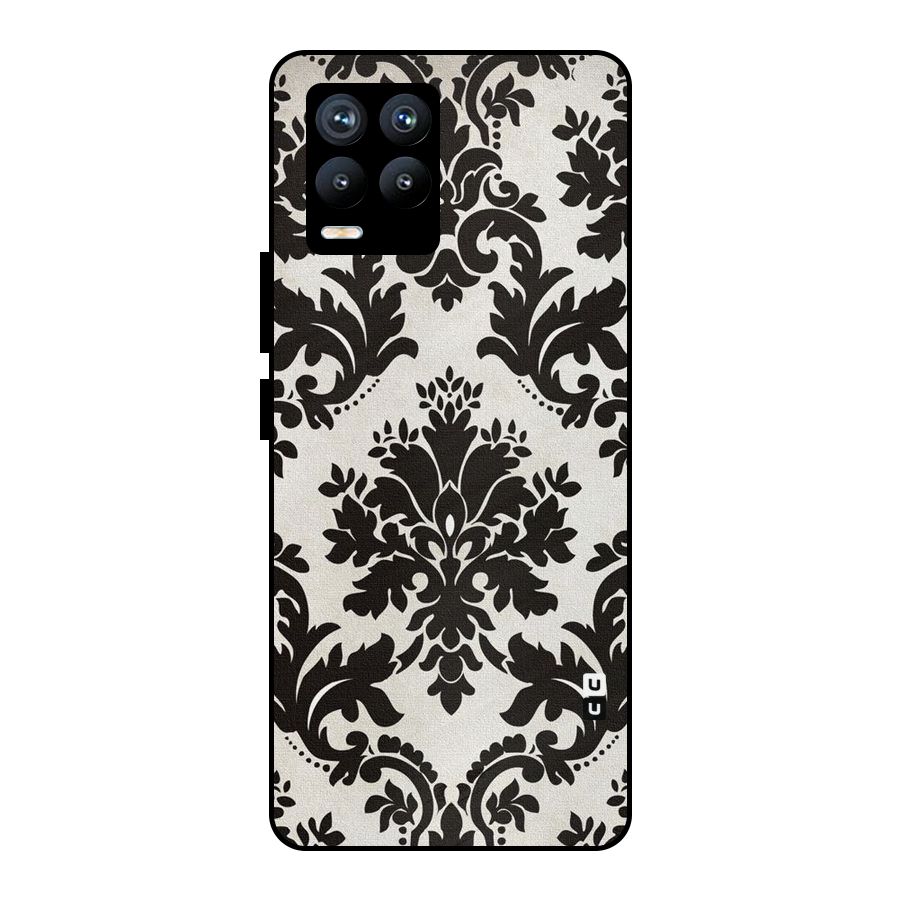 Black Beauty Metal Back Case for Realme 8 Pro