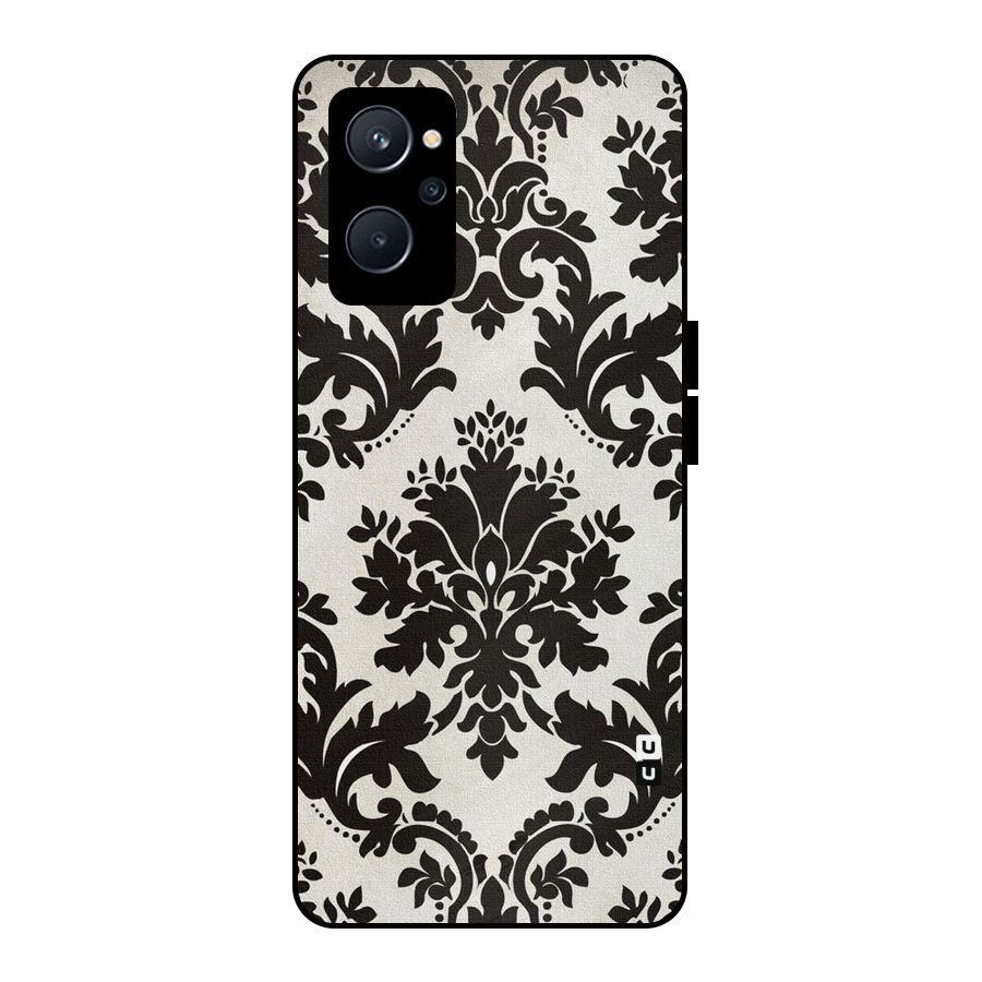 Black Beauty Metal Back Case for Realme 9i 5G