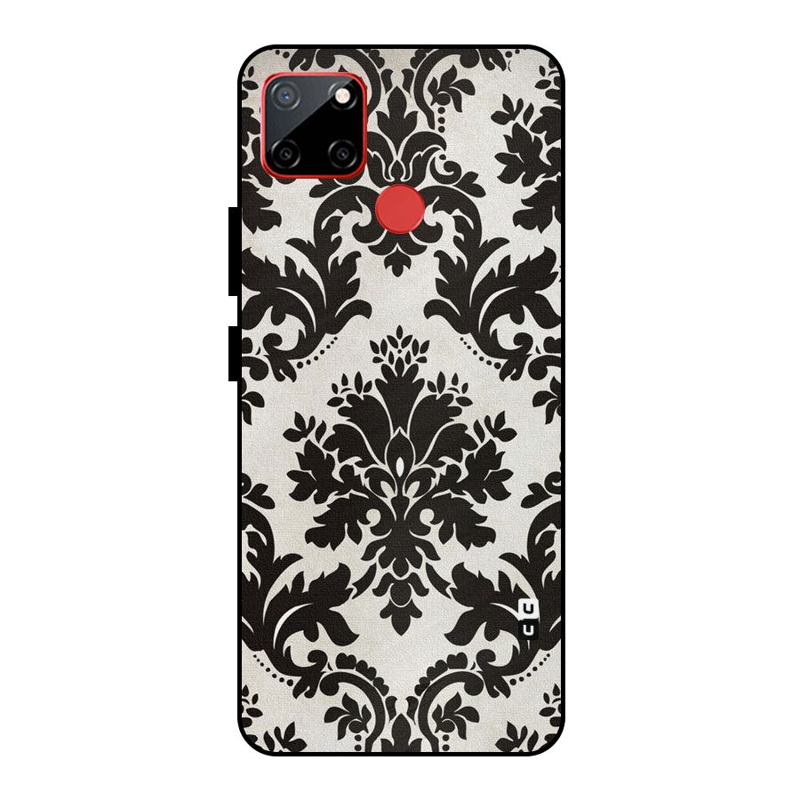 Black Beauty Metal Back Case for Realme C12