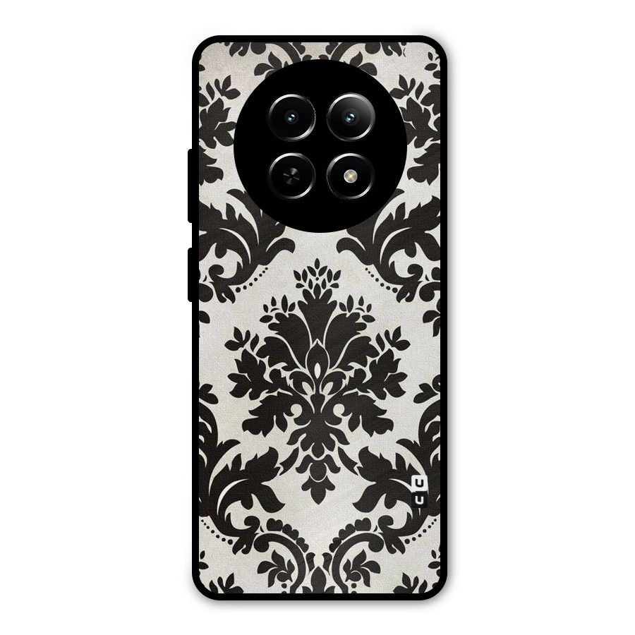 Black Beauty Metal Back Case for Realme Narzo N65