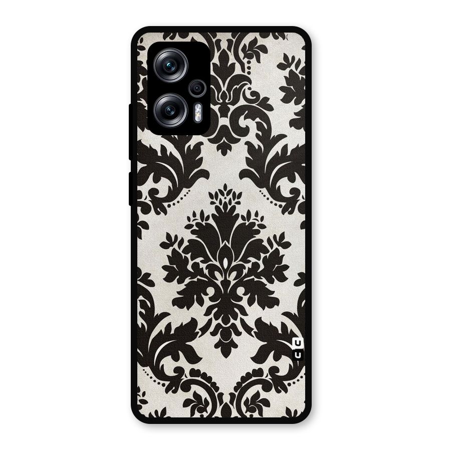Black Beauty Metal Back Case for Redmi K50i