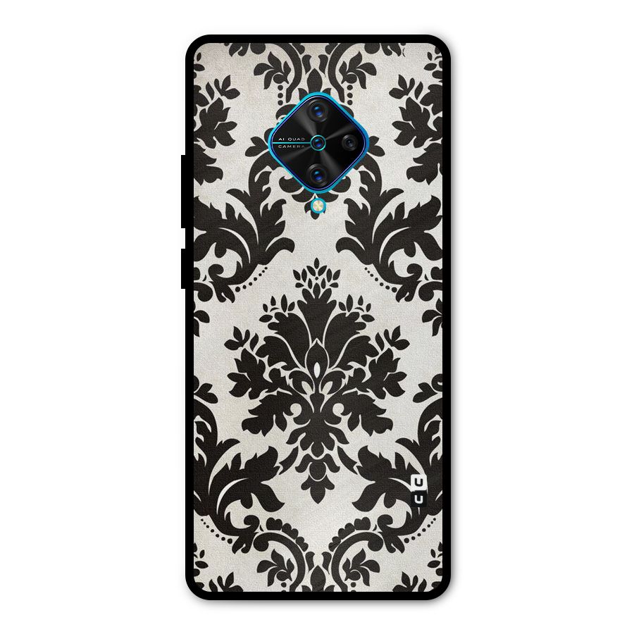 Black Beauty Metal Back Case for Vivo S1 Pro