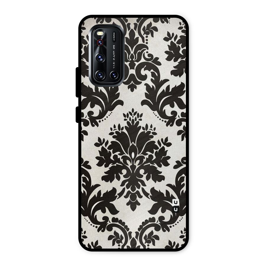 Black Beauty Metal Back Case for Vivo V19