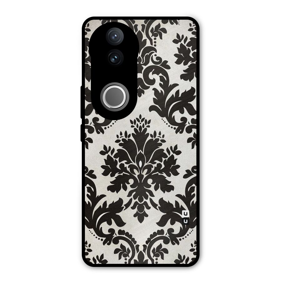Black Beauty Metal Back Case for Vivo V50e