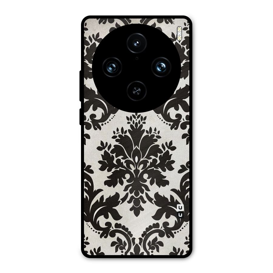 Black Beauty Metal Back Case for Vivo X100 Pro
