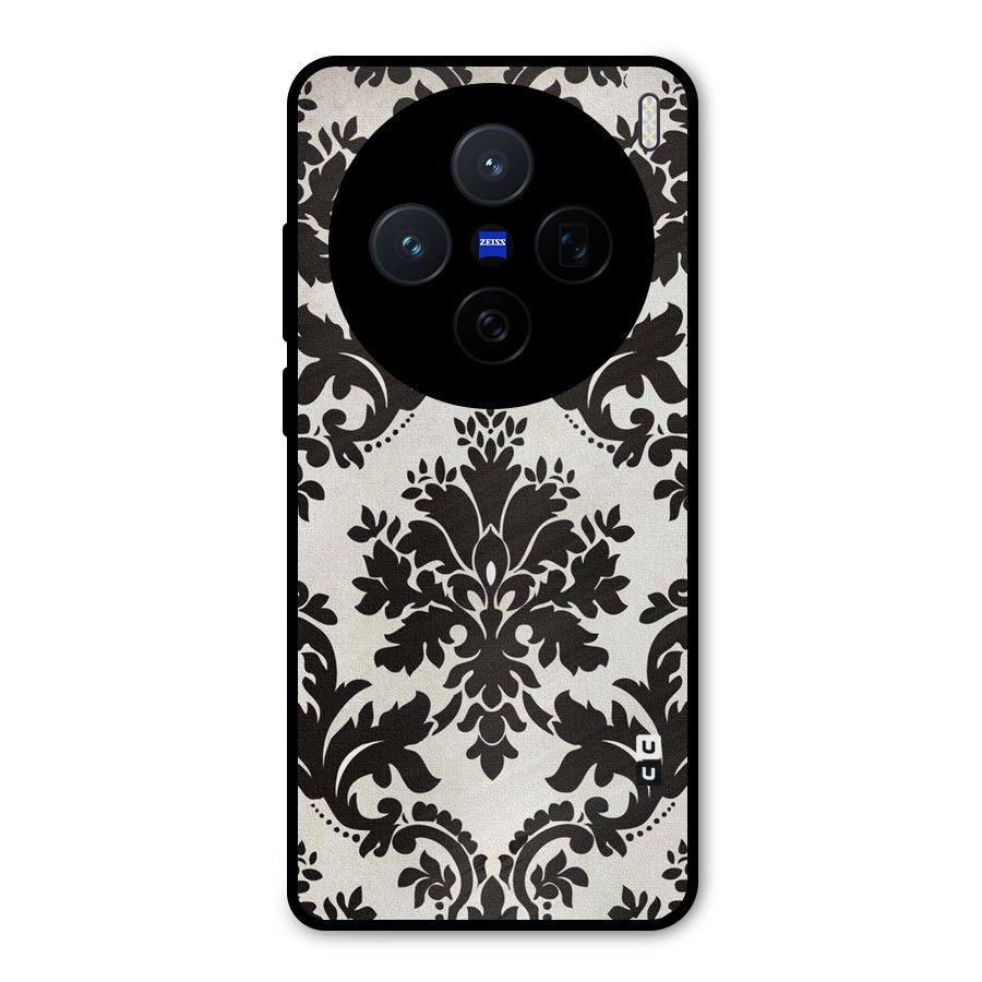 Black Beauty Metal Back Case for Vivo X200