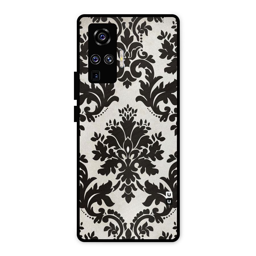 Black Beauty Metal Back Case for Vivo X50 Pro