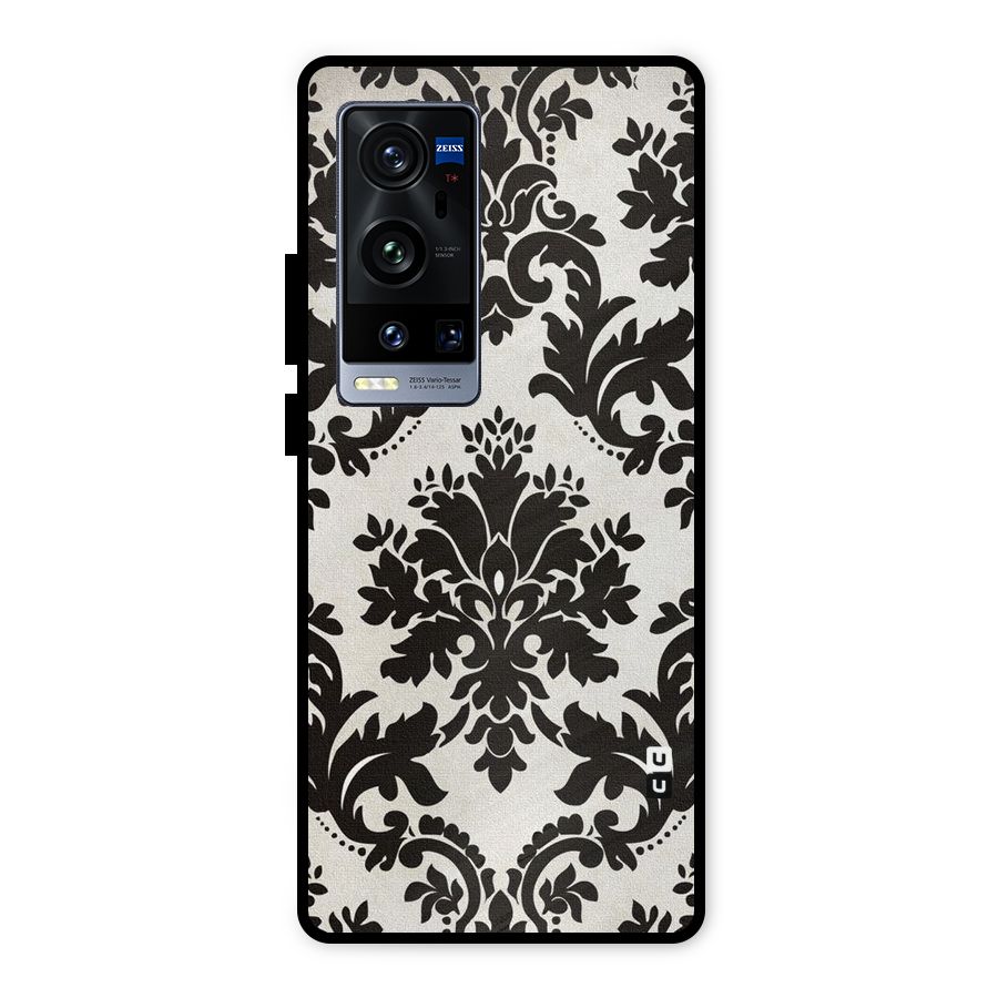 Black Beauty Metal Back Case for Vivo X60 Pro Plus