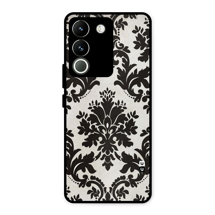 Black Beauty Metal Back Case for Vivo Y200
