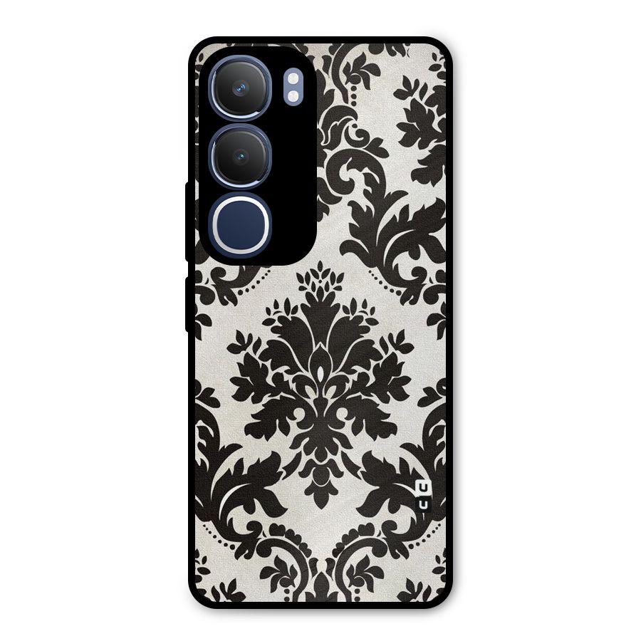 Black Beauty Metal Back Case for Vivo Y29