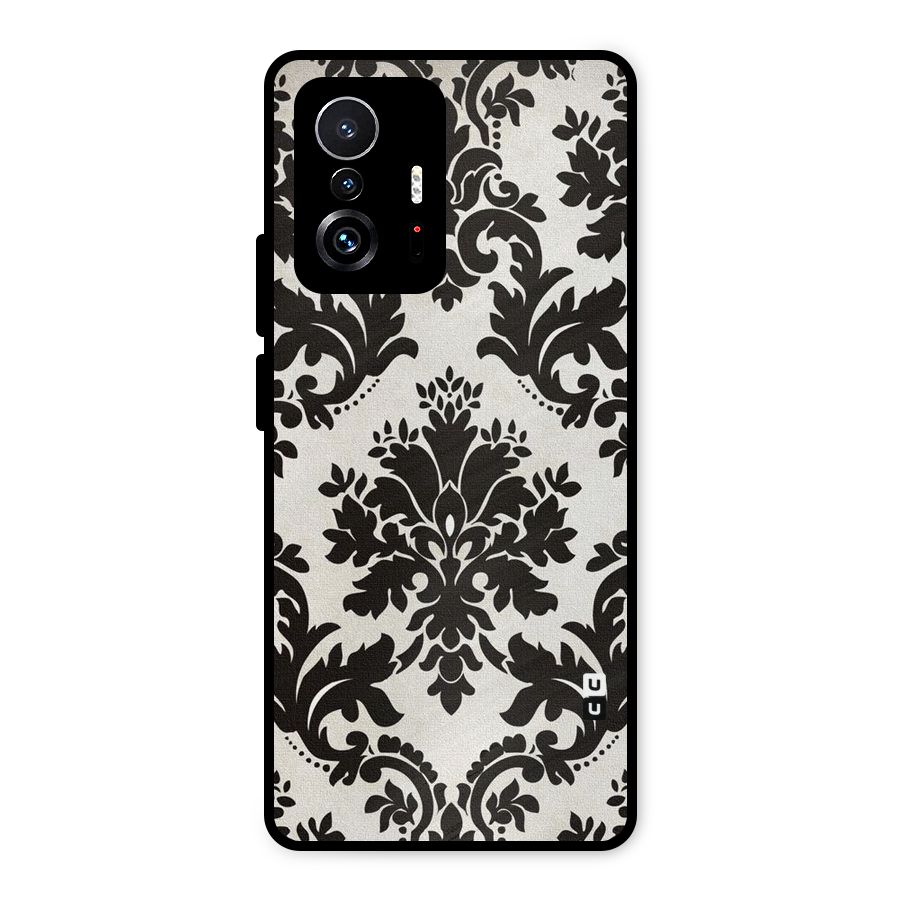 Black Beauty Metal Back Case for Xiaomi 11T Pro