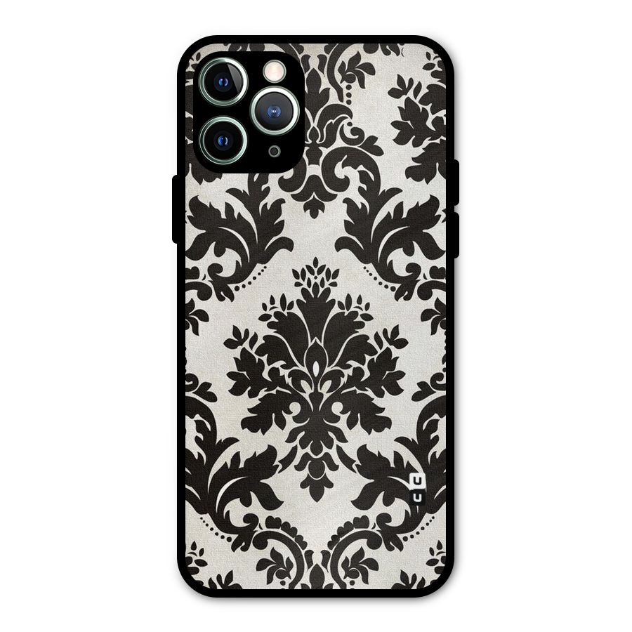 Black Beauty Metal Back Case for iPhone 11 Pro Max