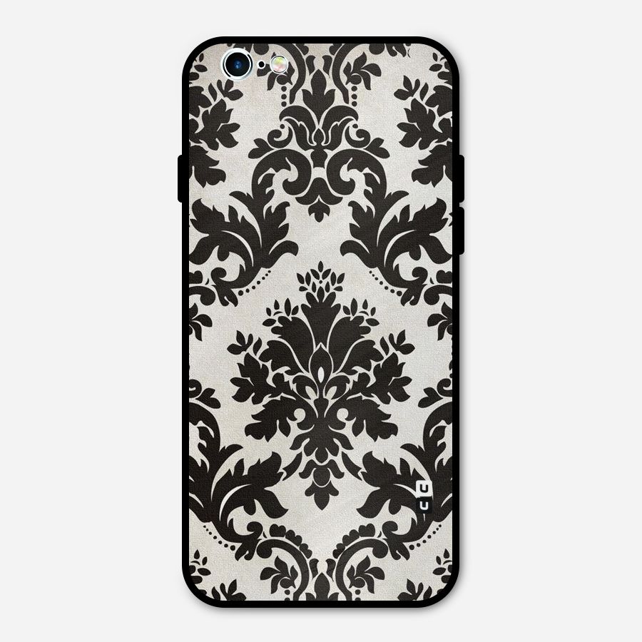 Black Beauty Metal Back Case for iPhone 6 6s