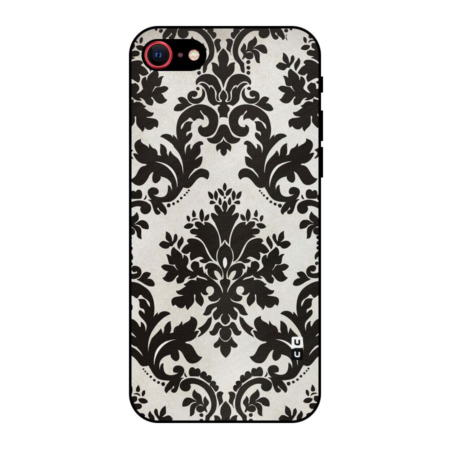 Black Beauty Metal Back Case for iPhone 7