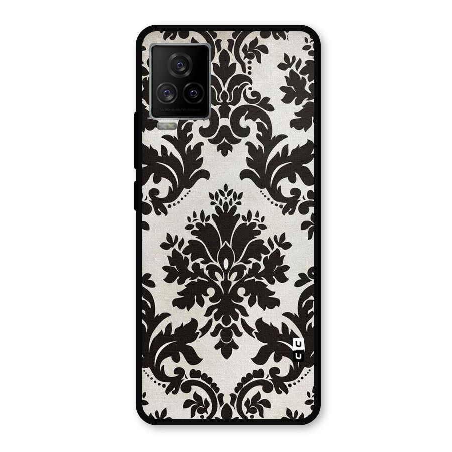 Black Beauty Metal Back Case for iQOO 7 Legend 5G
