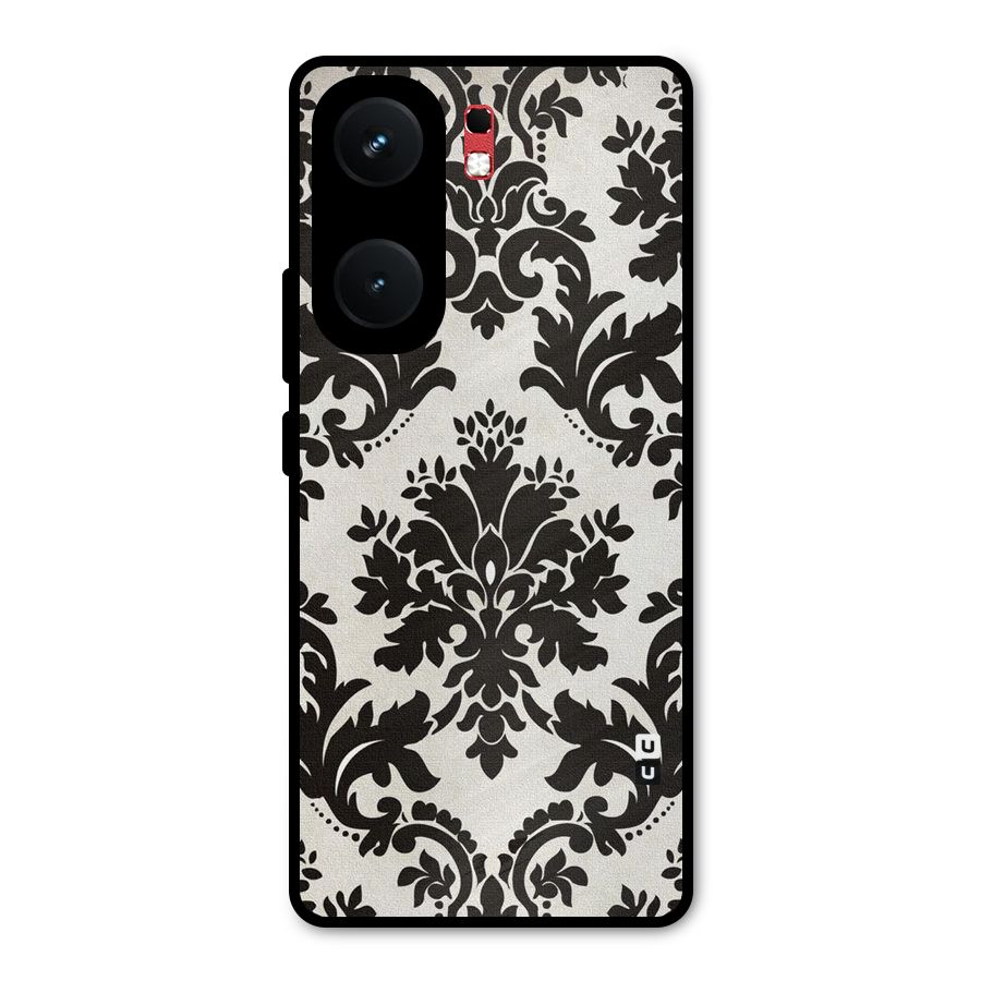 Black Beauty Metal Back Case for iQOO Neo 9 Pro