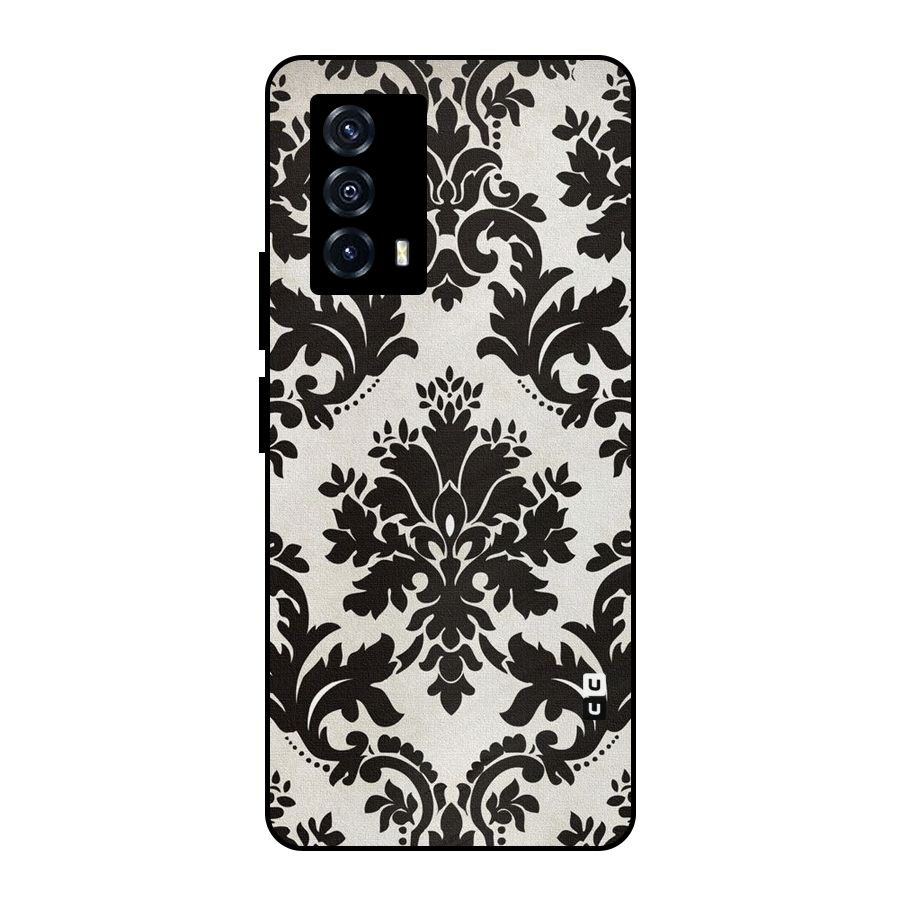 Black Beauty Metal Back Case for iQOO Z5