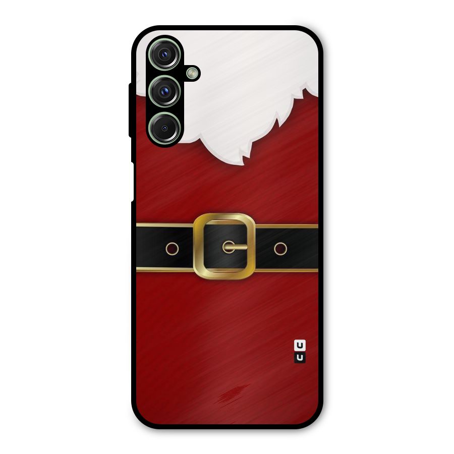 Black Belt Design Metal Back Case for Galaxy M34
