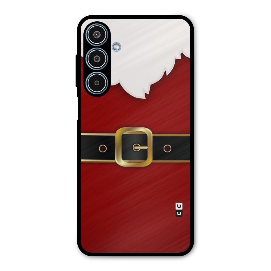 Black Belt Design Metal Back Case for Galaxy M35