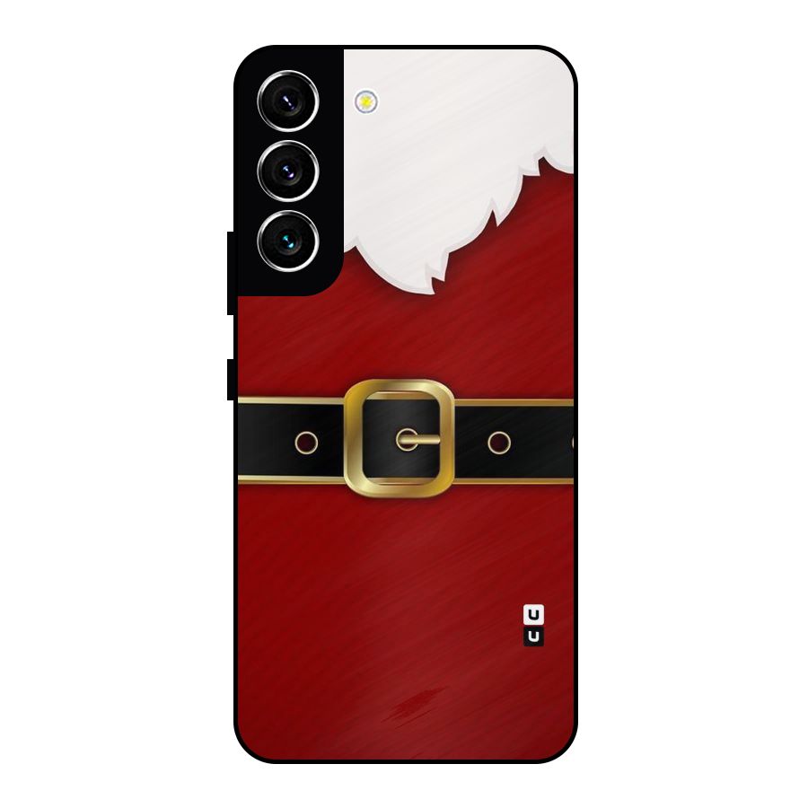 Black Belt Design Metal Back Case for Galaxy S22 5G
