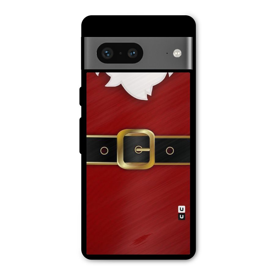 Black Belt Design Metal Back Case for Google Pixel 7