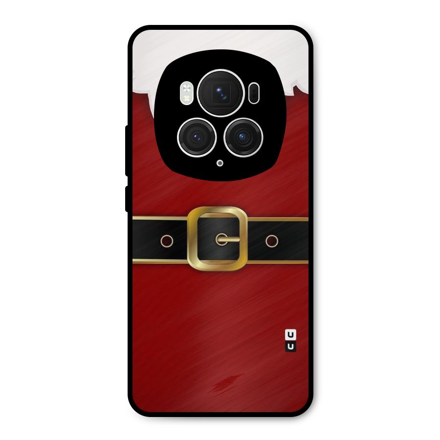 Black Belt Design Metal Back Case for Honor Magic6 Pro