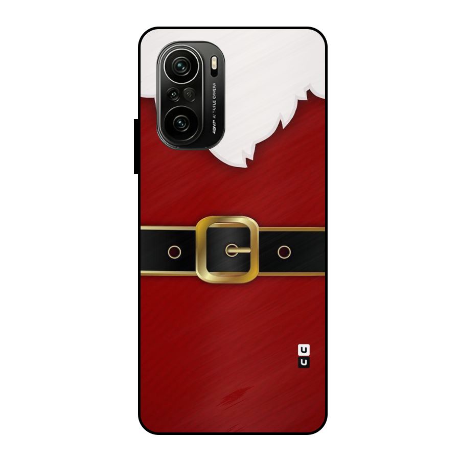 Black Belt Design Metal Back Case for Mi 11X Pro