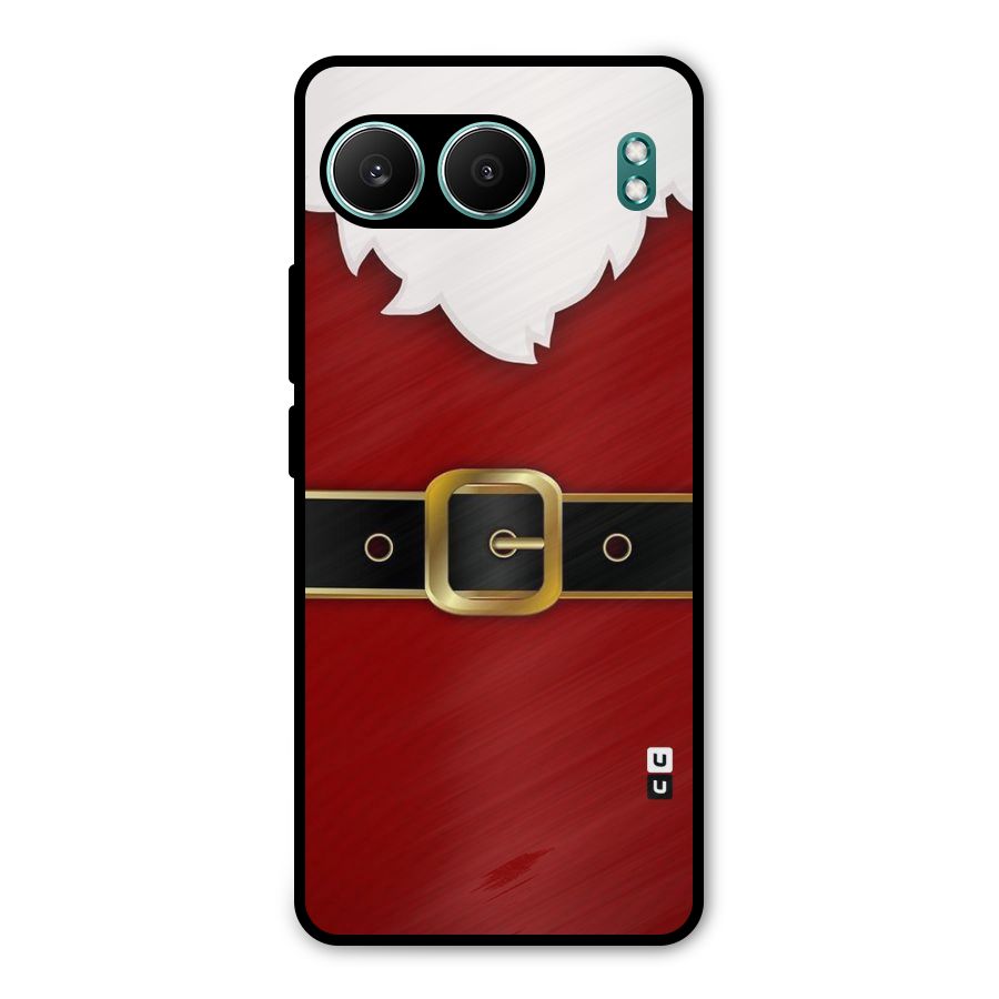 Black Belt Design Metal Back Case for OnePlus Nord 4