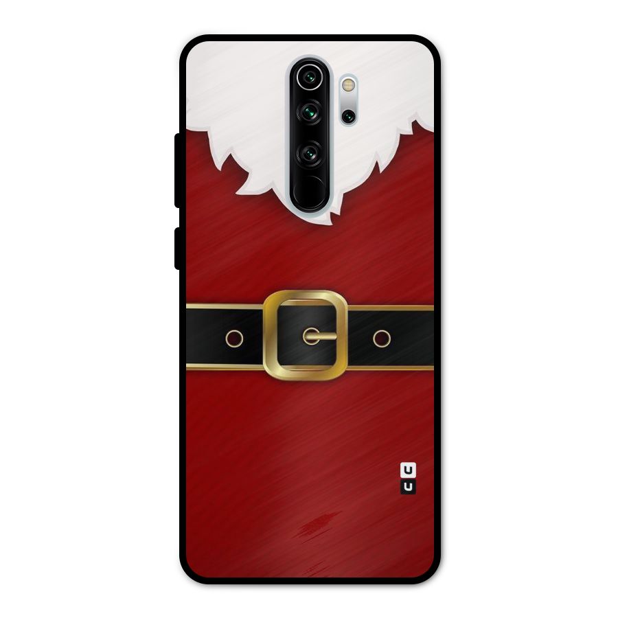 Black Belt Design Metal Back Case for Redmi Note 8 Pro