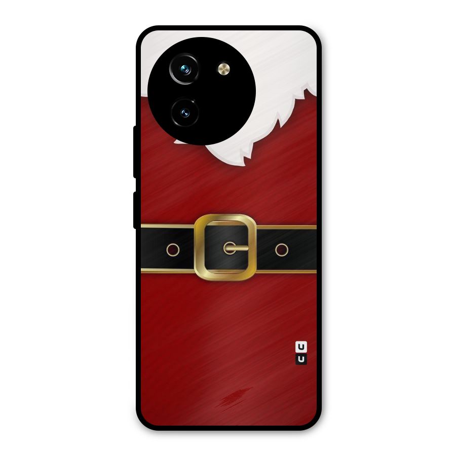 Black Belt Design Metal Back Case for Vivo T3x