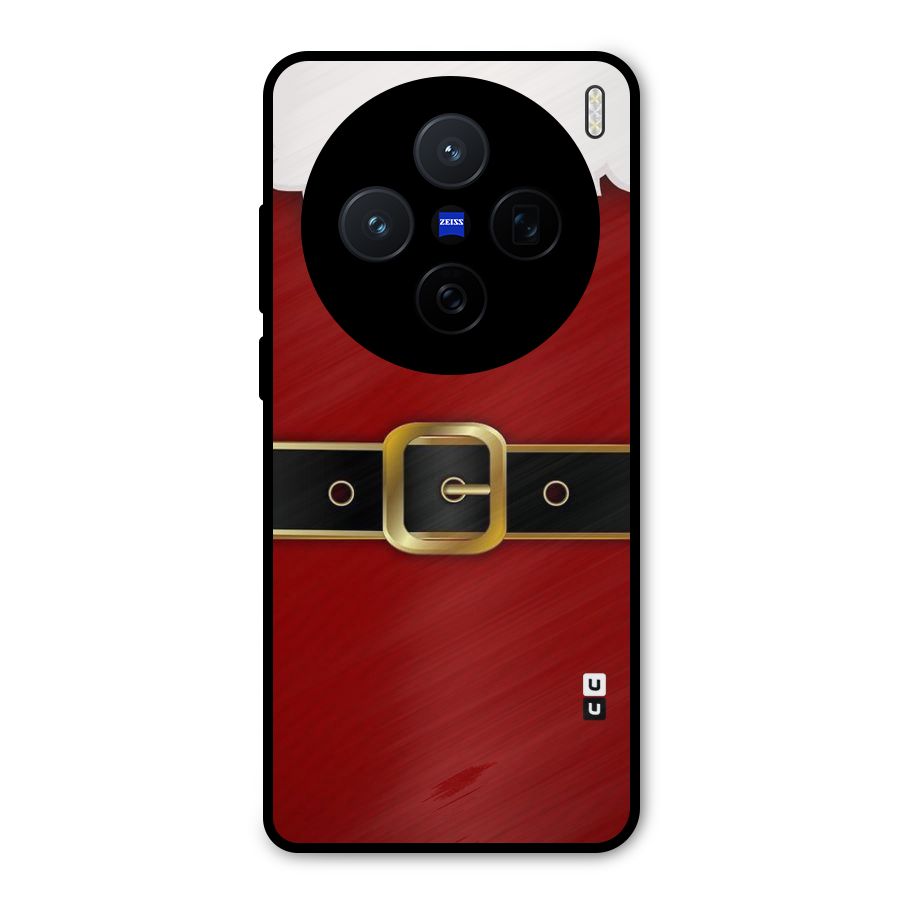 Black Belt Design Metal Back Case for Vivo X200
