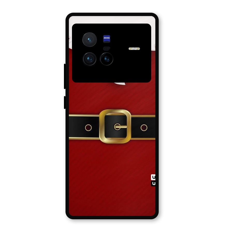 Black Belt Design Metal Back Case for Vivo X80