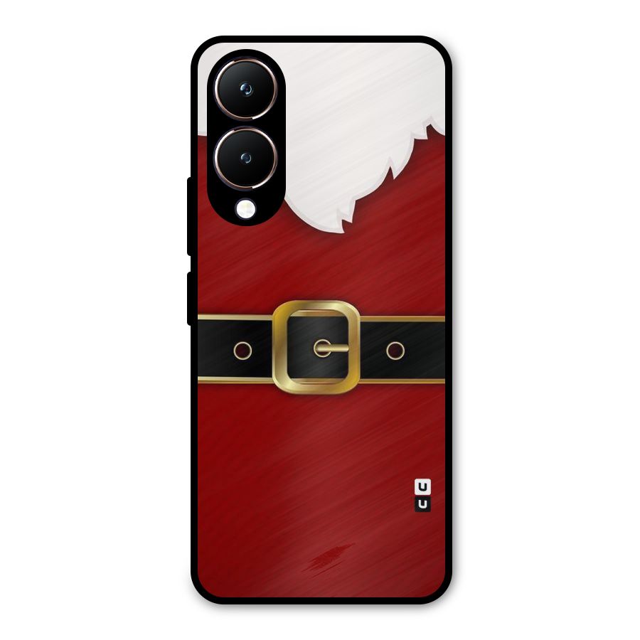 Black Belt Design Metal Back Case for Vivo Y28