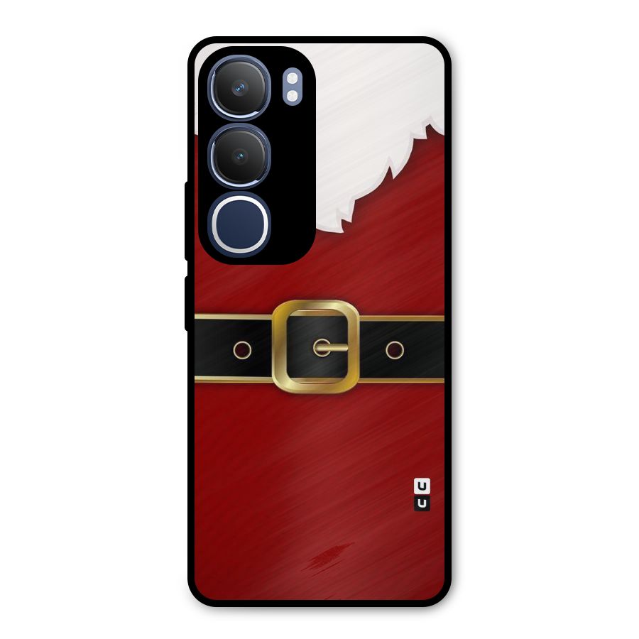 Black Belt Design Metal Back Case for Vivo Y29