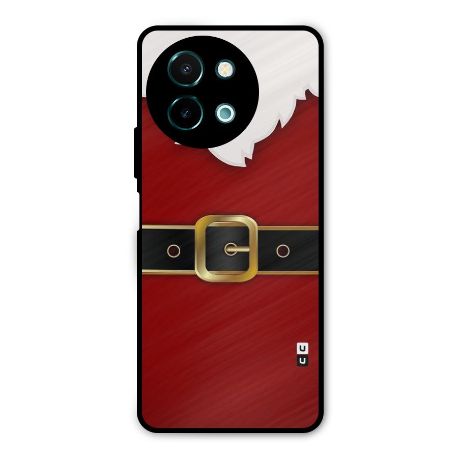 Black Belt Design Metal Back Case for Vivo Y58