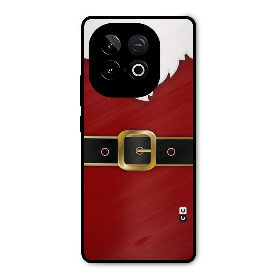 Black Belt Design Metal Back Case for iQOO Neo 10