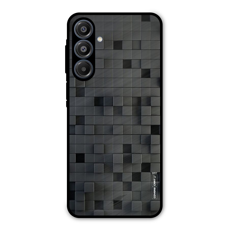 Black Bricks Metal Back Case for Galaxy A16 5G