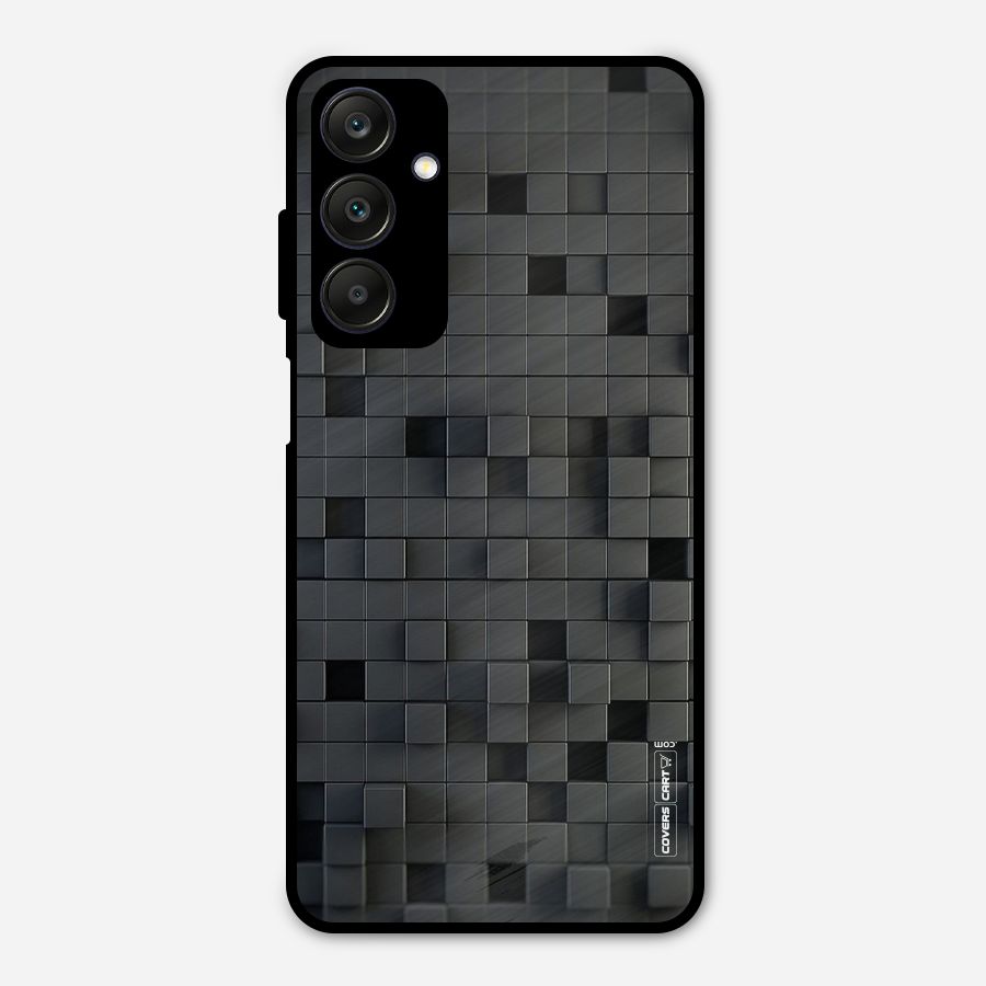 Black Bricks Metal Back Case for Galaxy A25 5G