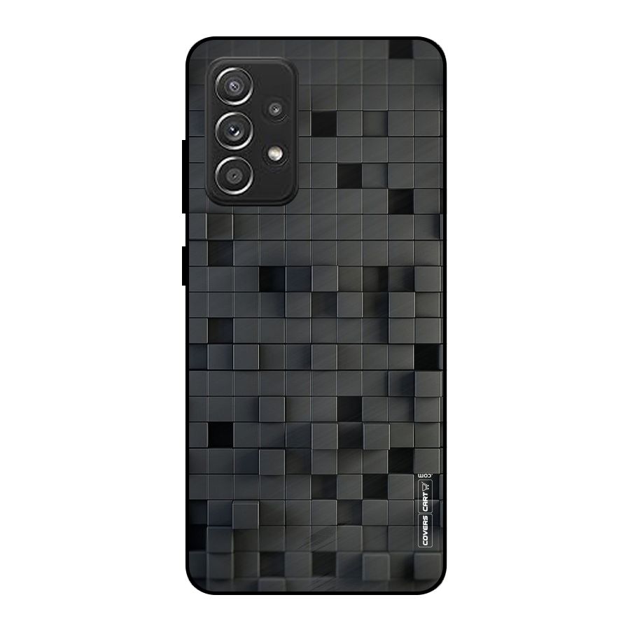 Black Bricks Metal Back Case for Galaxy A52s 5G