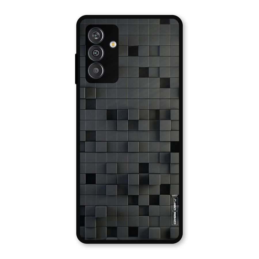 Black Bricks Metal Back Case for Galaxy F13