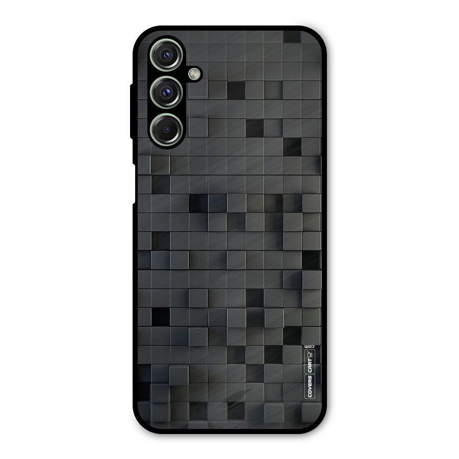 Black Bricks Metal Back Case for Galaxy F34